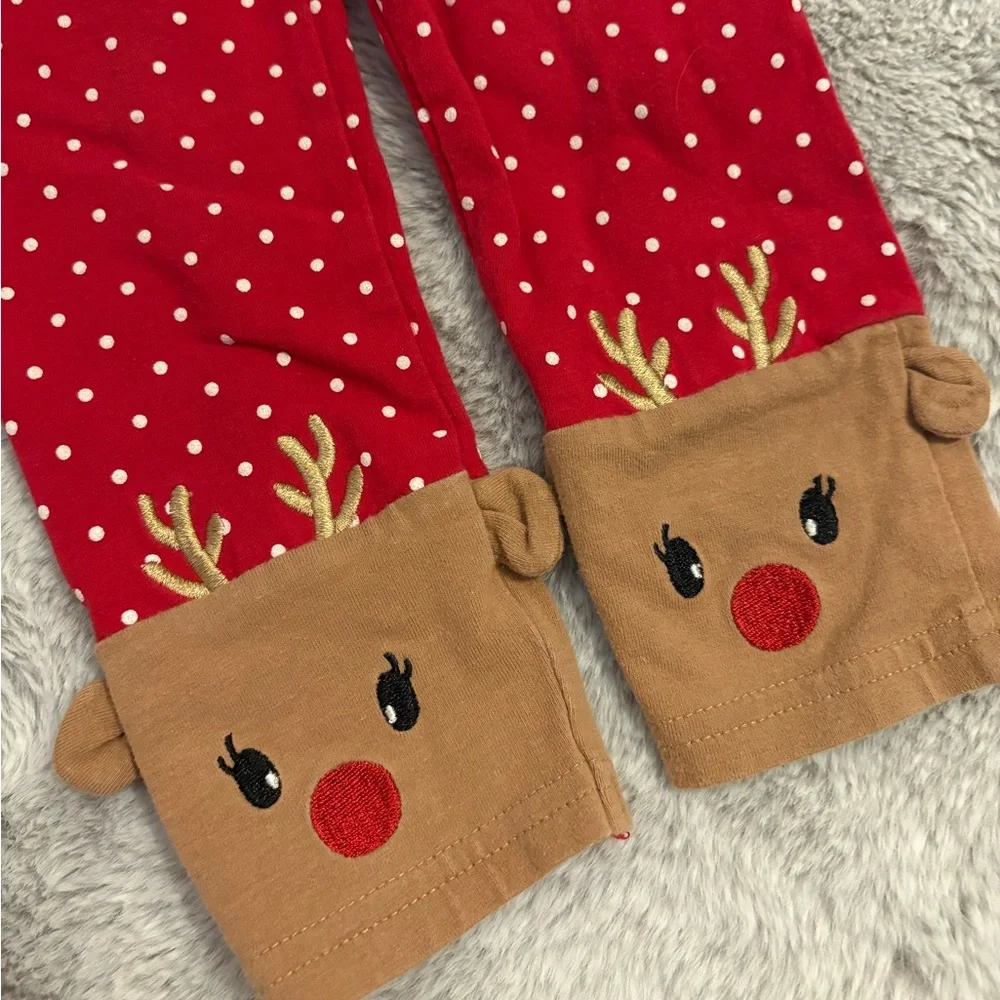 Little Lass Reindeer Holiday Outfit - Picture 2 of 5